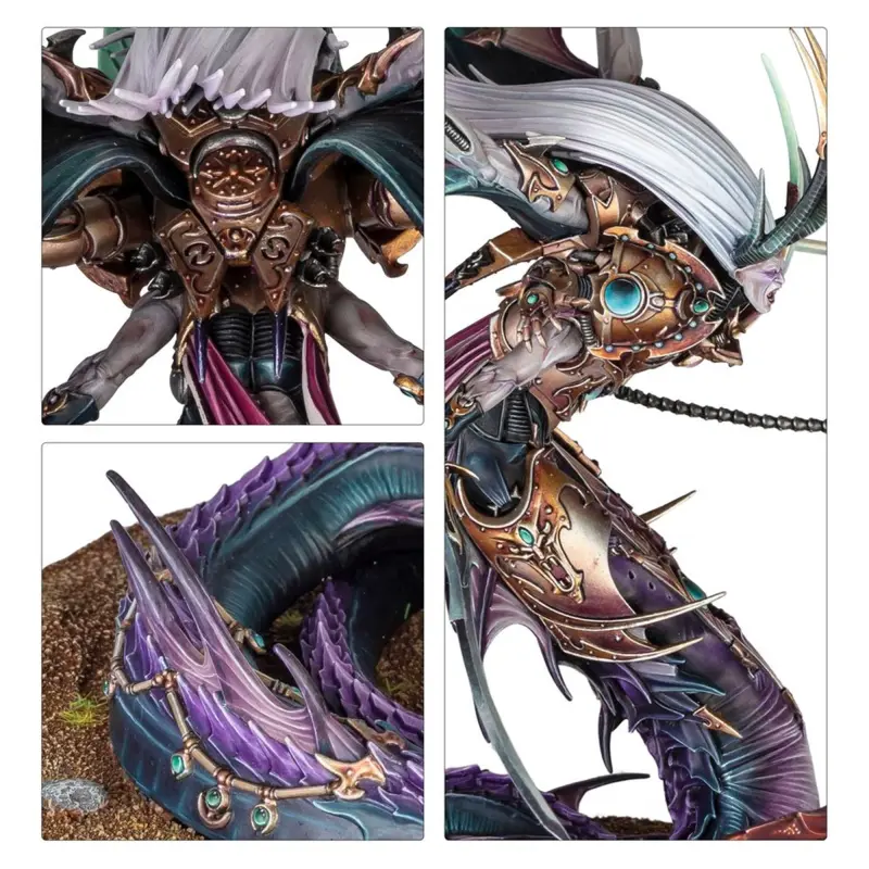 Emperor's children: fulgrim, daemon primarch of slaanesh, warhammer 40k, games workshop, model 37-06